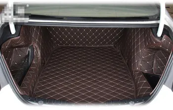 Geriausia kokybė! Specialių kamieno kilimėliai BMW 7 Serijos G12 2017-2016 dėvėti, atsparus vandeniui linijinių krovinių įkrovos kilimai,Nemokamas pristatymas