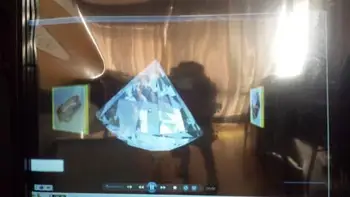 Geriausia Pardavimo!!1.524 m*3m 3d holografinio skaidri plėvelė/Galiniai Projektorius kinas/folija, ekrane lango parduotuvė reklama