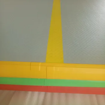 Geros kokybės, 6x1.8mx0.1m pripučiami oro bėgių gimnastikos kilimėlis