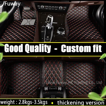 Geros kokybės Customfit už dirbtinė oda automobilių grindų kilimėliai 