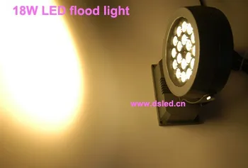 Geros kokybės,Vandeniui,18W LED lauko prožektoriai,LED projektorius, šviesos,18X1W, 