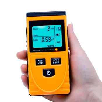 GM3120 namų elektromagnetinės spinduliuotės testeris detektorius matavimo priemonės dual telefonas stebėsenos su skystųjų KRISTALŲ ekranas