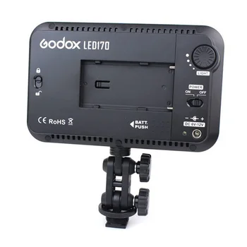Godox LED170 Foto Apšvietimas Video Lempos Šviesos 170 LED Fotografijos Skaitmeninis Fotoaparatas vaizdo Kamera DV Canon Nikon Sony
