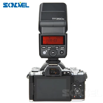 Godox TT350O+X1T-O Siųstuvas Sukelti TTL HSS1/8000S GN36 Fotoaparato Blykstė Speedlite 
