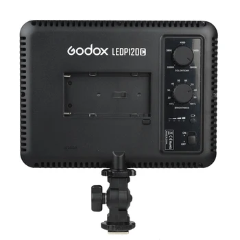 Godox Ultra Plonas LEDP120C 3300K~5600K Studija Vaizdo nuolatinės Šviesos Lempos Kameros DV Kameros