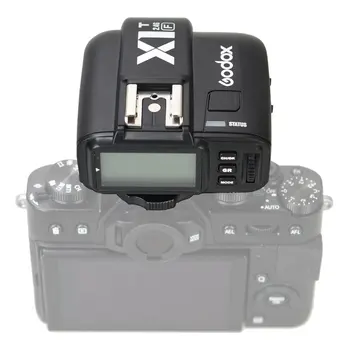 Godox X1T-F TTL HSS 1/8000s 2.4 G Bevielio X Sistemos Flash Trigger Siųstuvas, skirtas Fujifilm VEIDRODINIAI Fotoaparatai