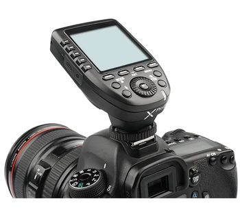 Godox Xpro-C 32 Kanalų 2.4 G TTL Wireless Flash Trigger 1/8000s HSS X sistema su LCD Ekrano Siųstuvas Canon DSLR Fotoaparatas