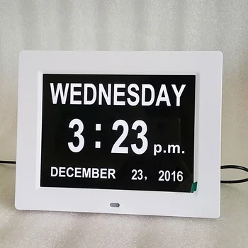 Gosear Nešiojamų Daugiafunkcį Skaitmeninį HD LED LCD Ekranas, Elektroninis Laikrodis Žadintuvas Kalendorius Funkcijas Sienos, Stalo Laikrodis
