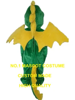 Green dragon talismanas kostiumas dinozauro dino užsakymą suaugusiųjų dydis animacinį personažą cosplay karnavalas kostiumas 3218