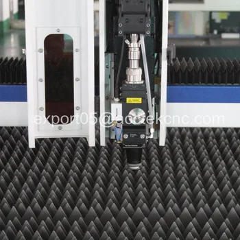 Greitas CNC pluošto lazerio pjovimo staklės, 500w su vokietijos pluošto lazeris soure