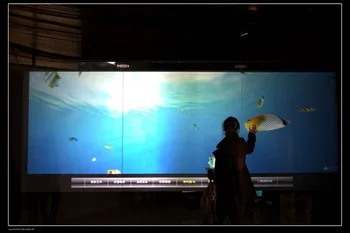 Greitas pristatymas,70 colių 10 nekilnojamojo taškų usb interaktyvus touch folija pro stiklo langą