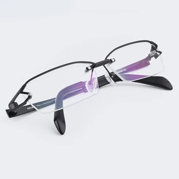 Gryno Titano Pusė Ratlankio akinių rėmeliai unikalus Vyrai dizaineris Akiniai kombinezonas skaitymo aišku, akiniai, optinė prescpriton akiniai gafas