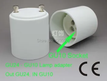 Gu24 į GU10 lemputė adapteris turėtojas lizdas konverteris LED Apšvietimo Reikmenys