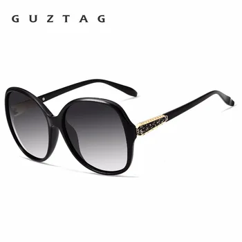 Guztag moteriški Saulės Akiniai TR90 Poliarizuota UV400 Lens Prabangos Ponios Dizaineris Akiniai nuo saulės Eyeware Moterų Moteris