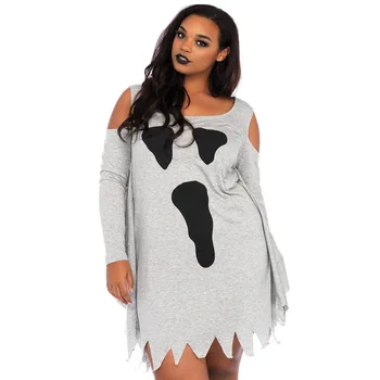 Halloween Kostiumai, Moterims, Cosplay Didelis Dydis XXXL Disfraz Seksualus Dvasios moteris, T-shirt, suknelė 89053 dantytas susiuvimo gpgb Feminino