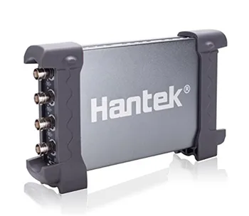 Hantek 6104BC PC USB Oscilloscope 4 Nepriklausomi Analoginių Skaitmeninių Kanalų 100MHz Pralaidumo 1GSa/s 2 mv-10V/DIV įvesties jautrumas