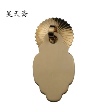 [Haotian vegetaras] Kinijos antikvariniai vario rankenos stalčiaus rankena MOKYKLA-200 debesis-veido, klasikinis didelių modelių