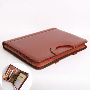 Harphia A4 odinis portable document maišelį portfelio valdytojas failų aplankas su užtrauktuku businessbriefcase su rankena su calculato