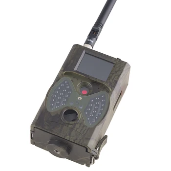 Hc300m Judesio Detektorius nuotraukos-spąstus medžioklės kamera, 2G 12MP el. Pašto skautų kamera, MMS, GPRS, SMS laukinių phototrap medžioklės takas fotoaparatas