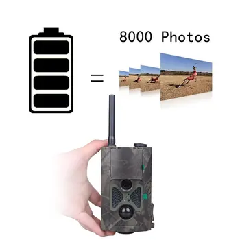 HC550M Medžioklės Kamera, GPRS MMS SMS Skaitmeninis Centrinis Takas Kamera Skautų Stebėjimo Kamera su 24 Led