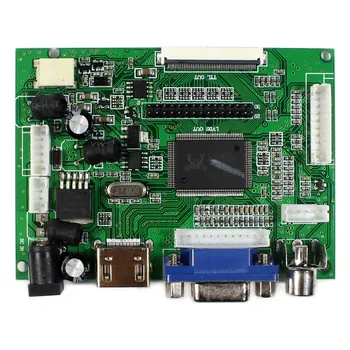 HDMI VGA 2AV LCD Valdiklio plokštės 10.4