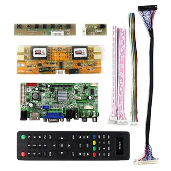 HDMI+VGA+2AV+USB+Audio LCD Controller Board For 17inch 19inch 1280x1024 M170EG01 LM190E02 LCD Screen