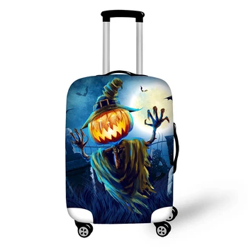 Helovinas dovanų Spausdinti bagažo raštas padengti lagaminai apima Vandeniui bagažo apima aksesuaras kelionės krepšys vežimėlio atveju padengti