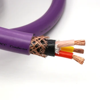 Hifi garso Alfa-PS9 šeimyna maitinimo kabelis 