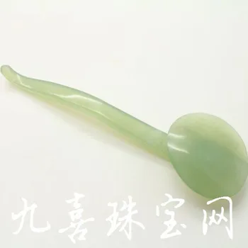 HIMABM 1 Vnt natūralios šviesos green jade guasha valdybos masažo priemonė veido gydymo grandymo įrankio kūno sveikatos priežiūros