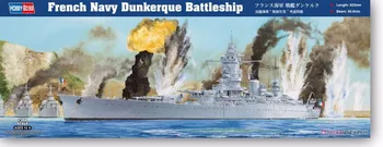Hobbyboss 1/350 86506 Prancūzijos Karinio Jūrų Laivyno Dunkerque Šarvuotis
