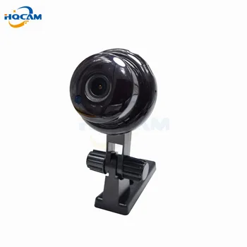 HQCAM 1080P Centrinis Mygtukas Mini Belaidė Kamera, Wifi dvipusis balso Patalpų IR-CUT Naktinio Matymo Home Security, IP Kamera, 