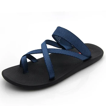 Iki 2017 m. vasaros vyrų mados sandalai vyras flip flop lauko paplūdimio šlepetės, neslidžia vyrų laisvalaikio bateliai sandalias didelis dydis 44