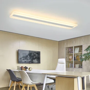 Ilgas plonas akrilo LED lubų šviesos Tyrimas, Miegamojo, Valgomojo, Praėjimų Koridoriaus Įėjimas Office Lubų Šviesos & Sieniniai Šviestuvai