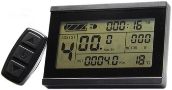 Individualų 60V LCD LCD3 Ekranas elektrinių dviračių,Ebike Konversijos Rinkinys Greitis ir Baterijos dispaly