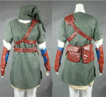 Individualų Legend of Zelda Moterys dydis COS zelda kostiumai Helovinas šalis coaplay vaidmenų žaidimas žaisti