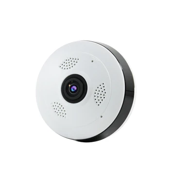 IP WiFi vaizdo Kamera 360 Laipsnių Fisheye Objektyvas Panoraminis išmanųjį Fotoaparatą, pradžia Saugumo VAIZDO stebėjimo Kamera HD IP vaizdo Kamera 960P Infraraudonųjų spindulių Saugumo Kameros