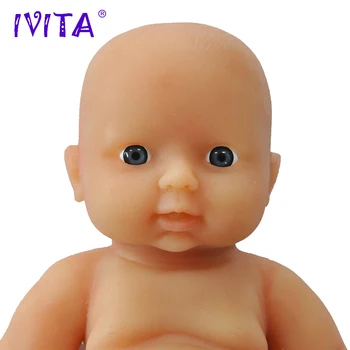 IVITA 11.8 colių/1.2 kg Mergina Aukštos Kokybės Silikono Lėlės Reborn viso Kūno Kūdikis Gyvas Su Drabužiais Tikroviška Silicio Dink Šeimos Žaislai