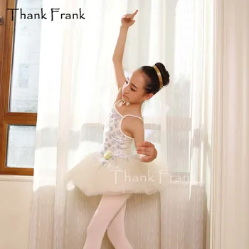 Išsiuvinėti China Camisole Baleto Tutu Suknelė Mergaitėms Suaugusiųjų Gėlė Kostiumų Ačiū Frank C47