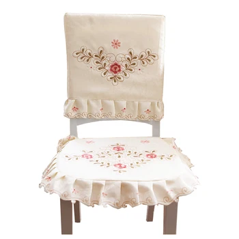 Išsiuvinėti kėdės pagalvėlių valgomojo kėdė pagalvėlė sodo audiniu meno valgomasis pagalvėlė Europos sėdynės pagalvėlės gali būti imtasi