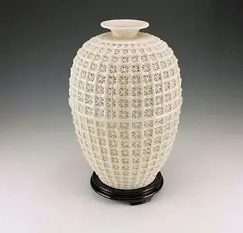 Išskirtinį Gražus Kinijos Balto Porceliano rankų darbo keramikos hollow-out Vaza