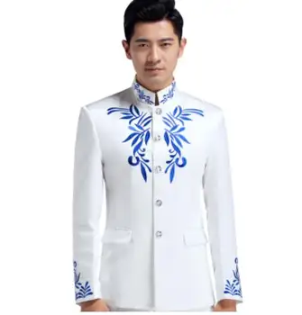(jakcet+ziajać) kostiumas nustatyti prom vestuvių suknelė vyrų kostiumas per nacionalinių kostiumų etape švarkas kelnės šalis oficialią aprangą