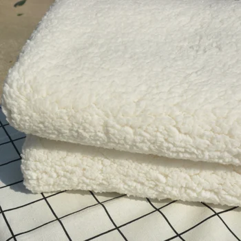 JaneYU 100x160cm 13 colors super soft lamb Fabric DIY Textile doll/ scarves/ gloves/ pajamas/ quilt Sheep flannelette cashmere