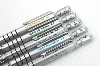 Japonija OHTO Super Promecha Mechaninė Pieštuku PM-1500P Profesinės Grafikos Mechaninė Pieštuku Aliuminio-Magnio Alloy1PCS