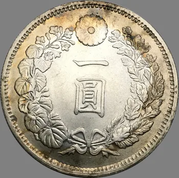 Japonijoje 90% Sidabro Monetos Kopija Meidži Prekybos Doleris Metai 7 1874