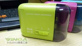 JAPONIJOS elektros pieštukų drožtukas darbalaukio suku drožtukas, plieno pieštukų drožtukas, galandimo mašina, mokyklos raštinės reikmenys GUOBA V-5