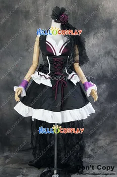 Japonų Anime Apranga Macross Frontier Cosplay Sheryl Nome Karalienė Plakatas Suknelė, Kostiumas H008