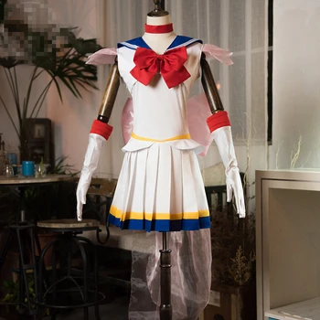 Japonų Anime Sailor Moon Usagi Tsukino Cosplay Kostiumų Moterų Kostiumas Suknelė Komplektus Tiktų Kalėdų Cosplay Suknelės