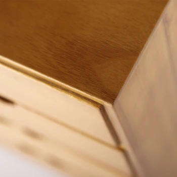 Japonų kūrybos namuose saugojimo dėžutė medinė papuošalų dėžutė kosmetikos Desktop Storage Box Stalčius Studentų Biuras