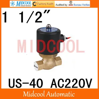 JAV-40 Aukštos kokybės aukštos temperatūros garų solenoid valve AC220V uosto, 1 1/2