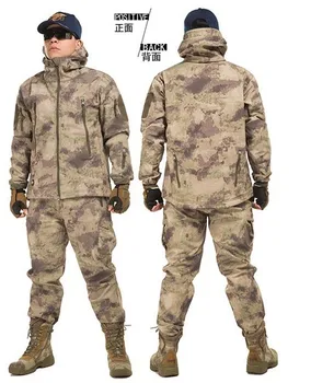 Jav armijos karinę uniformą vyrų kamufliažinis kostiumas medvilnės kostiumas lauke karinę uniformą L,XL,XXL
